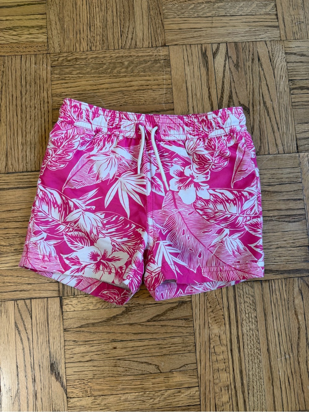 Janie and Jack Pink Floral Swim Suit